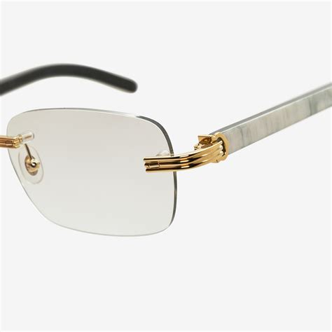 cartier glasses replica buffs|cartier buffs glasses with diamonds.